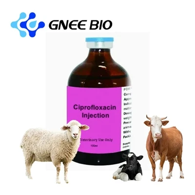 Veterinariyada siprofloksatsin in'ektsiyasidan qanday foydalanish kerak?